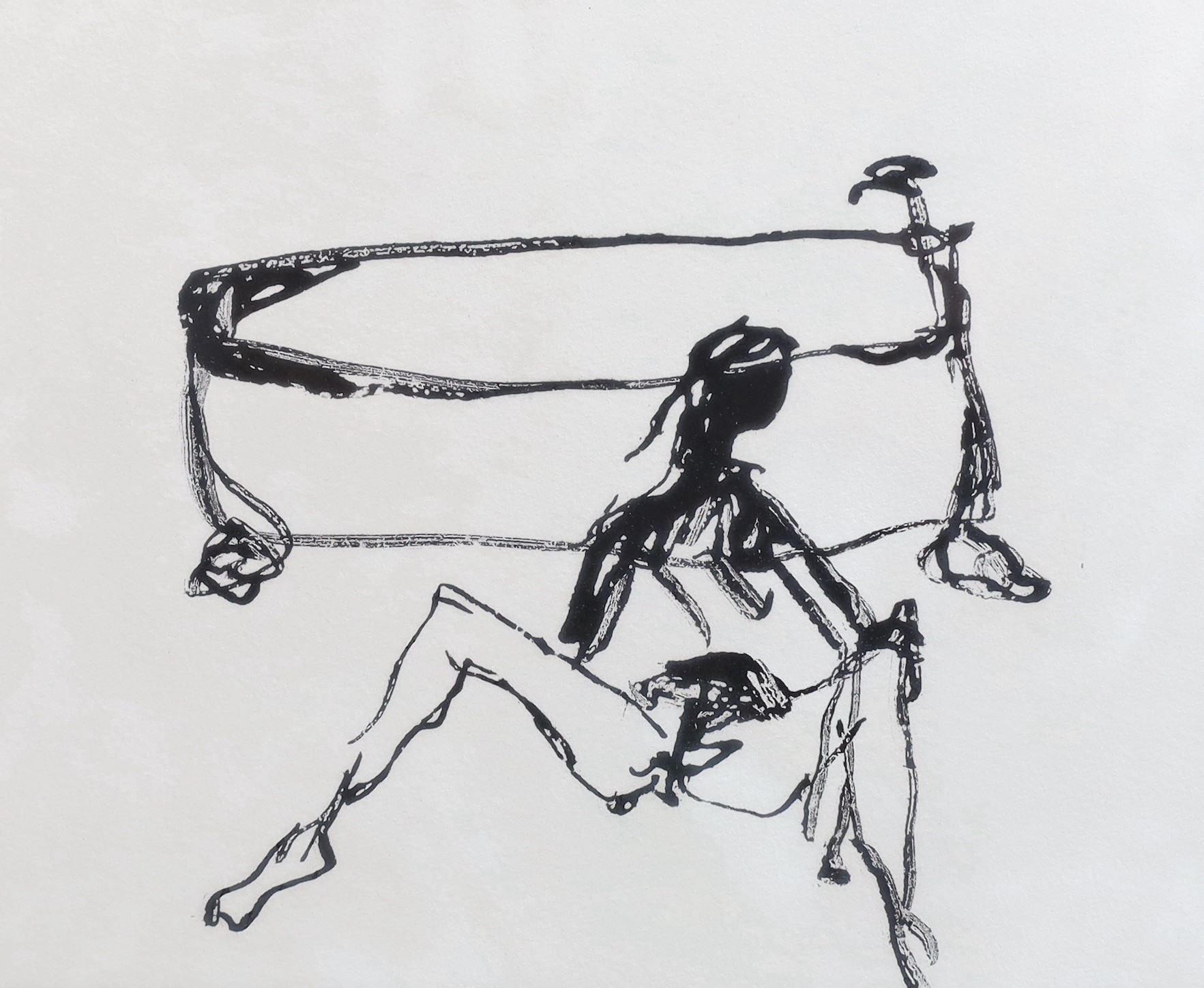 Tracey Emin RA (b.1963), 'Dark Womb, 2010', soft ground etching, 23 x 30cm, the sheet 40 x 45cm